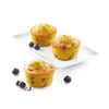Silikomart SF023, Muffin-Backform, Rechteckig, 0,6 l, Rot, Produktbild-Vorschau 8