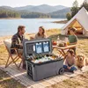 KOMFOTTEU - Grande borsa frigo isolante in plastica con Anteprima dell’immagine prodotto 2