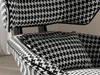 Angel Cerdá fauteuil pivotant en tissu noir et blanc 5142 Voir les images du produit 5