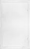 A white revision flap or access panel is shown against a white background. Anteprima dell’immagine prodotto