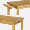 sweeek - Outdoor-Küchenwagen 95 cm aus Tannenholz mit Produktbild-Vorschau 9