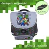 Minecraft Schulranzen für Jungen 1. Klasse Graue Produktbild-Vorschau 3