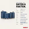 ONBEST Hartschalen Koffer Set | 4-teilig | Blau | mit Produktbild-Vorschau 12