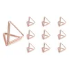 Tischkartenhalter Dreieck 2,3cm Metall rosegold, 10 Stück Produktbild-Vorschau 5