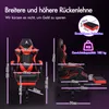 ALFORDSON Gamer-Stuhl,Gaming-Stuhl mit Einziehbarer Produktbild-Vorschau 2