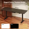 SANODESK QS1 Scrivania regolabile in altezza 200x80 cm Anteprima dell’immagine prodotto 3