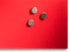 Memoboard Magnetboard Glas rot (60 x 20 cm) Produktbild-Vorschau 3