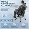 CLOUVOU CleverSeat ergonomiczne krzesło biurowe, krzesło do Podgląd zdjęcia produktu 5