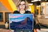 MuchoWow® Laptop Aufkleber Sticker Cover Kinabalu Berge - Produktbild-Vorschau 5