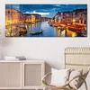 DEQORI Glasbild Echtglas 150x60 cm 'Venedigs Canal Grande' Produktbild-Vorschau 4