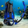Tauchset Maske mit Schnorchelflossen zum Schwimmen Größen Produktbild-Vorschau 6