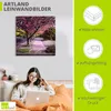 ARTland Leinwandbild Fallende Blütenblätter Größe: 30x30 cm Produktbild-Vorschau 2