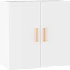 vidaXL Nástenná skrinka biela 60x30x60 cm Materiál drevo Náhľad obrázku produktu 1