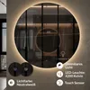 Wandspiegel NOVA rund 80 cm mit LED Beleuchtung Produktbild-Vorschau 4