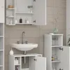 Badmöbel-Set Vicco Fynn Weiß 3 Teile, mit Midischrank, Produktbild-Vorschau 5