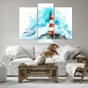 Bild auf Leinwand - Leinwandbild - Leuchtturm Wasser Produktbild-Vorschau 6