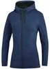Jako Premium Basics Jas Met Kap Dames - Marine Gemeleerd  | Productafbeelding-voorbeeld 5