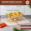 bremermann Speisenwärmer, für 3 Teelichter, ovale Produktbild-Vorschau 2