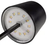 LED Tischleuchte 26cm, Schwarz 3xAAA Batterie, dimmbar, Produktbild-Vorschau 3