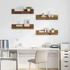 vidaXL Wandregale 4 pcs Altholz 80 x 11,5 x 18 cm Produktbild-Vorschau 4