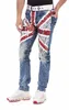 CD714 Herren Jeans mit Flaggenmotiv Produktbild-Vorschau 2