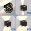ZMH Led Wall Light Indoor & Outdoor Black Wall Lamp 04 Anteprima dell’immagine prodotto 4