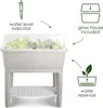 Pot de fleurs Elho gris plastique 79 x 39 x 94 cm Voir les images du produit 3
