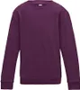 Just Hoods JH030 | Herren Sweatshirt +WRAP  - Farbe: Plum - Produktbild-Vorschau 2