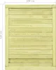 vidaXL Gartentor Imprägniertes Kiefernholz 125x100 cm Produktbild-Vorschau 7