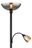 Globo Lighting stojací lampa kovová černá matná, 1x E27 Náhled obrázku produktu 7