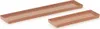 Two rectangular plant saucers of different sizes, made of terracotta-colored plastic, are placed on a white background. Náhľad obrázku produktu