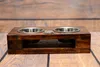 Bulldog francese I - Supporto in legno con ciotole per Anteprima dell’immagine prodotto 5
