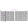 vidaXL Zahradní plot 600x90 cm rákosový Náhled obrázku produktu 5