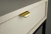 Eleganter 50 mm Kantenmöbelgriff in Gold - Aluminium, matt, Produktbild-Vorschau 2