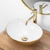 Umywalka nablatowa Rea Sofia Gold / White Podgląd zdjęcia produktu 3