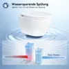HOROW WC sospeso senza bordo - WC sospeso a 360° monoforo Anteprima dell’immagine prodotto 11