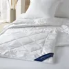 Doodlesommerdecke 140 x 220 cm Baumwolle weiß Produktbild-Vorschau 2