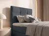 AX LIVING Boxspringbett 120x200 cm Defne Dunkelgrau - Produktbild-Vorschau 5