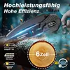 Mini Kettensäge Mit Akku 8000mAh 6 Zoll Mini Kettensäge Produktbild-Vorschau 4