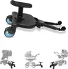 Fiqops Buggy Board se sedadlem Kiddyboard Pushchair Board Náhled obrázku produktu 2