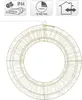 960er LED-Kranz - Ø = ca. 38 cm Produktbild-Vorschau 7