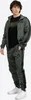 A man wearing a green tracksuit with black stripes. Anteprima dell’immagine prodotto
