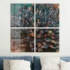 DEQORI Glasbild Echtglas 4x50x50 cm 'Hongkong von oben' Produktbild-Vorschau 4