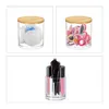 Relaxdays Wattestäbchen Aufbewahrung, 3er Set, Produktbild-Vorschau 3
