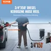 A person is refueling a car with a hose reel in an outdoor setting. Voir les images du produit