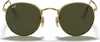 Ray-Ban 0RB3447 001 Round Metal gold / grey Produktbild-Vorschau 11