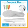 Orthopädische Einlegesohlen Memory Foam 3 Paar für Herren Produktbild-Vorschau 5