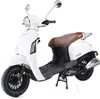 Motorroller Massimo 50ccm 45 km/h Euro 5, perlenweiß matt Produktbild-Vorschau 5