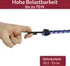 Deuba Set 10 Corde elastiche corde valigia Expander Diverse Anteprima dell’immagine prodotto 6