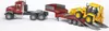 bruder MACK Granite Tieflader und JCB 4CX Baggerlader, Produktbild-Vorschau 2